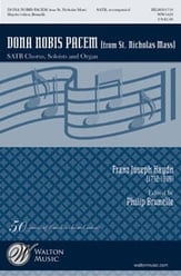 Dona Nobis Pacem SATB choral sheet music cover